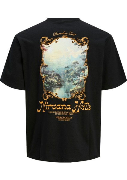 Jack Jones Jorparallel Tee Ss Crew Neck Tg Erkek Siyah Tshirt 12275399-02 fiyatları