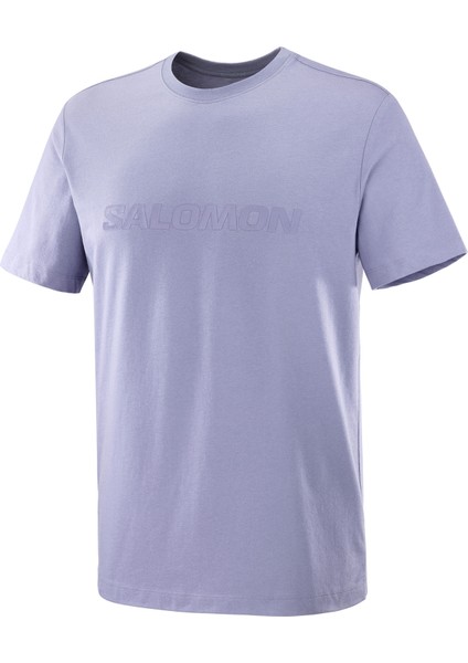 Salomon Bıg Logo Tee M Erkek Lacivert Tshirt LC2526800-55113