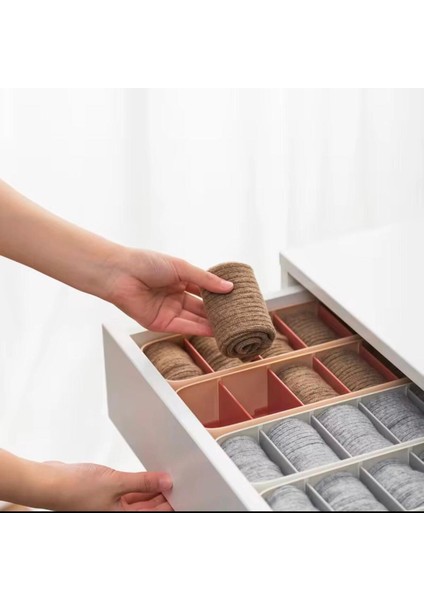 5 Bölmeli Çok Amaçlı Düzenleyici Set, Renkli ve Kullanışlı Organizer, 4'lü Paket modelleri