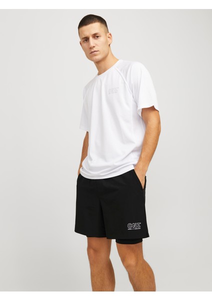 Jcocnz Shorts Wıth Inner Tıghts Noos Erkek Siyah Şort 12278063-02 fiyatları