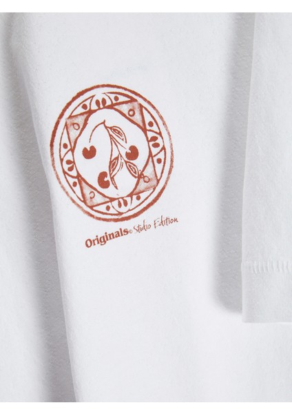 Jack Jones Jorparos Chest Tee Ss Crew Neck Erkek Beyaz Tshirt 12273169-01 fiyatları