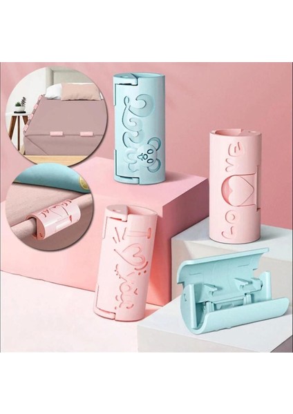 Renkli 6'lı yorgan ve çarşaf tutucu klipsi, dayanıklı plastik, 120x60 boyut fiyatları