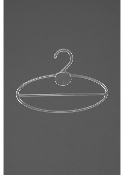 Şal ve eşarp askısı seti, şeffaf, 40 adet, plastik, geniş kullanım, pratik ve şık seçenek