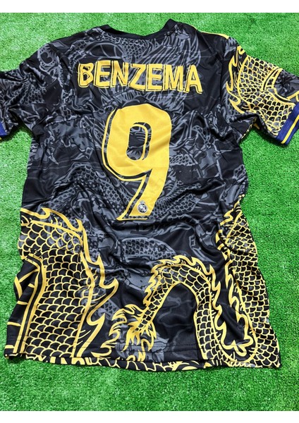 Real Madrid Benzema Özel Tasarım Forması - Dragon