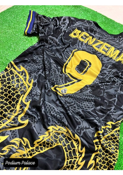 Real Madrid Benzema Özel Tasarım Forması - Dragon
