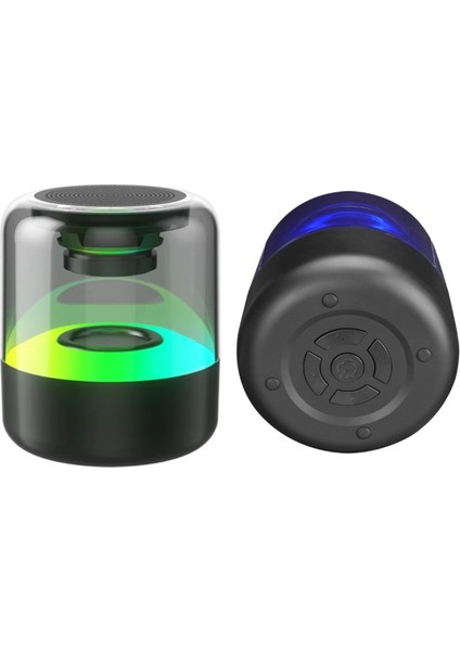 Z5 Mini Taşınabilir Kablosuz Bluetooth Hoparlör Rgb LED Işıklı Şarj Edilebilir Speaker Ses Sistemi
