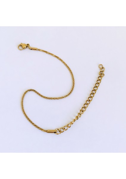 Çelik Zincir Bileklik Ince Unisex fırsatları