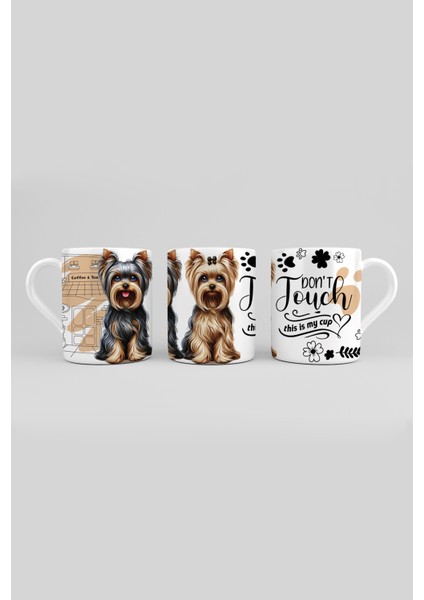 Yorkie Özel Tasarım Porselen Kupa 300 ml fiyatları