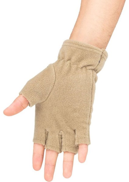 Bej Kışlık Kesik Polar Eldiven, Rahat ve Şık, Yumuşak Dokuma, Bll3761 fiyatları