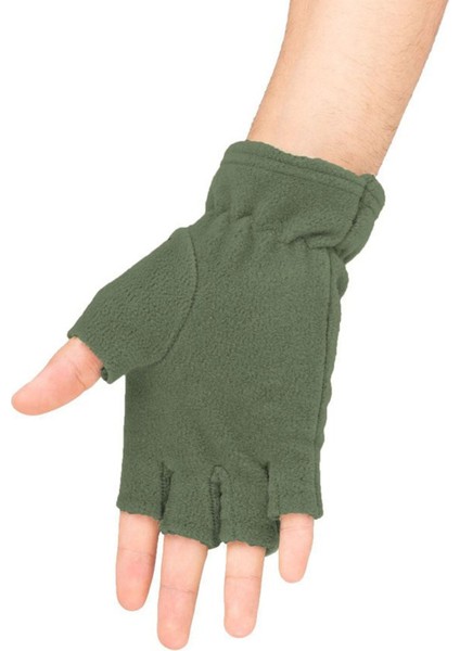 Twerk Baskılı Kışlık Kesik Polar Eldiven BLL3594 fiyatları