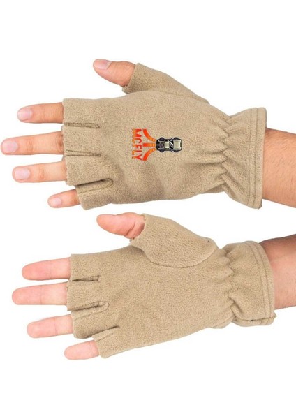 Mcfly Baskılı Kışlık Kesik Polar Eldiven BLL3739
