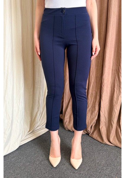 Kadın Crep Havuç Paça Pantolon 3857 fiyatları
