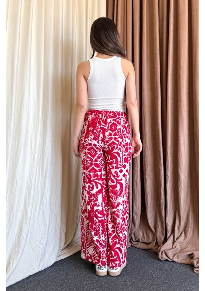 Kadın Bol Paça Pantolon 5681 modelleri