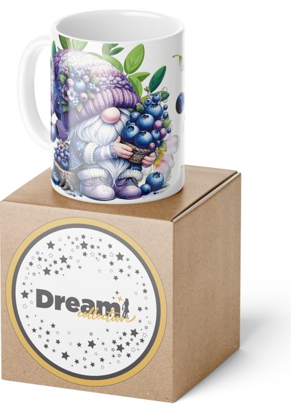 Blueberyy Özel Tasarım Porselen Kupa 300 ml