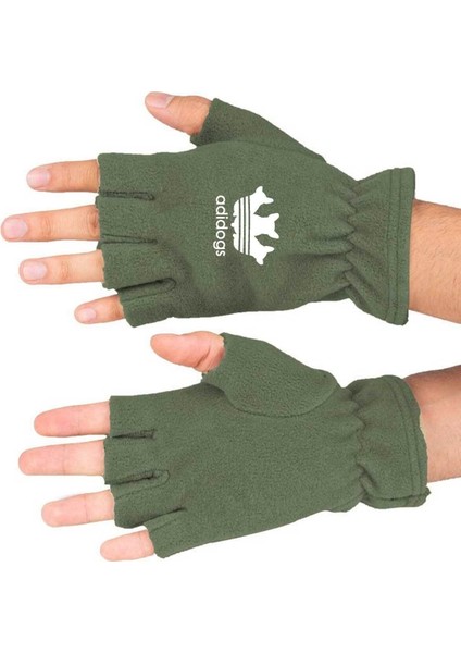 Adidogs Baskılı Kışlık Kesik Polar Eldiven BLL3592