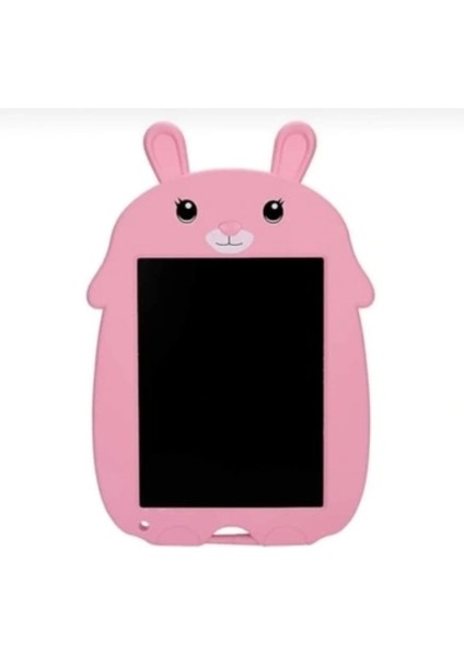 Tavşan Tasarımlı Dijital Çocuk Yazı Tableti 9 Inç