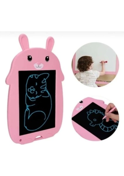 Tavşan Tasarımlı Dijital Çocuk Yazı Tableti 9 Inç fiyatları