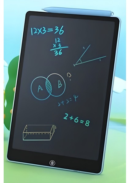 Dijital Yazı Tahtası LCD Ekran Dokunmatik Kalemli Çocuklar Için Çizim Grafik Tableti Yaz Sil Tahtas