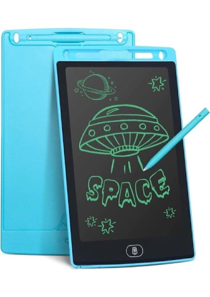Writing Tablet LCD 8.5 Inç Dijital Kalemli Çizim Yazı Tahtası Grafik Not Yazma Çizim Tableti