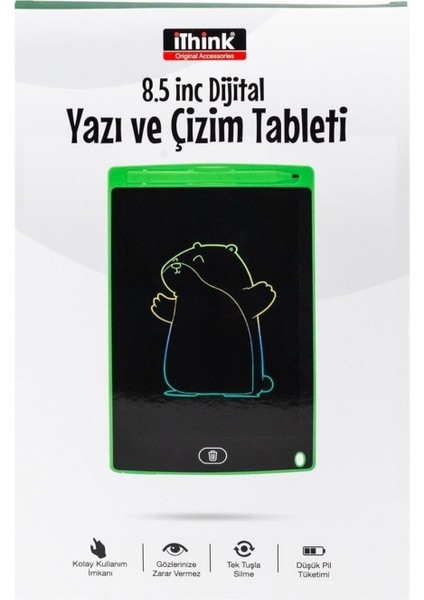 8.5 Inc Dijital Yazı ve Çizim Tableti Yeşil fiyatları