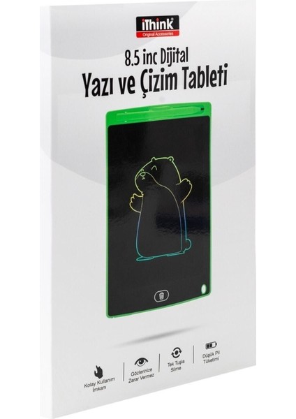 8.5 Inc Dijital Yazı ve Çizim Tableti Yeşil modelleri