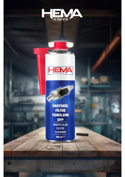 Profy Hema Aerosol Dfp Partikül Filtre Temizleyici Sprey - Yüksek Performanslı Temizlik 300 ml