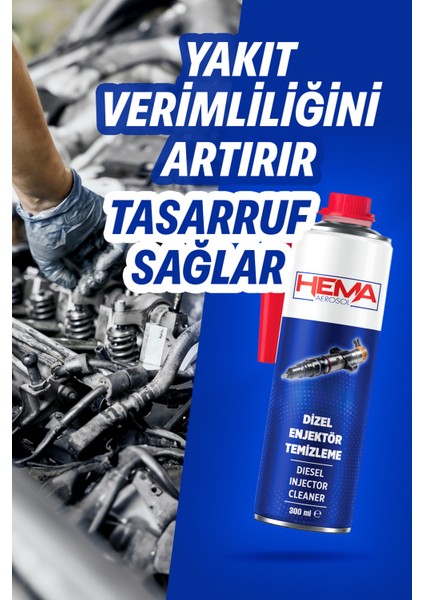 Dizel Enjektör Temizleyici - 300 Ml, Motor Performansını Artıran Etkili Enjektör Bakımı