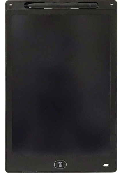 10" Büyük Boy Dijital Yazı Tahtası Grafik Çizim Tableti 10 Inç LCD Çocuk Tablet - Siyah
