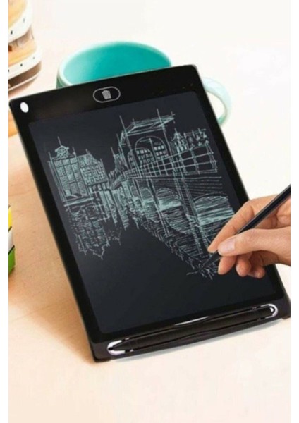 Grafik Tablet Digital Grafik Çizim Tableti Çocuk Sihirli Yazı Tahtası LCD 8.5