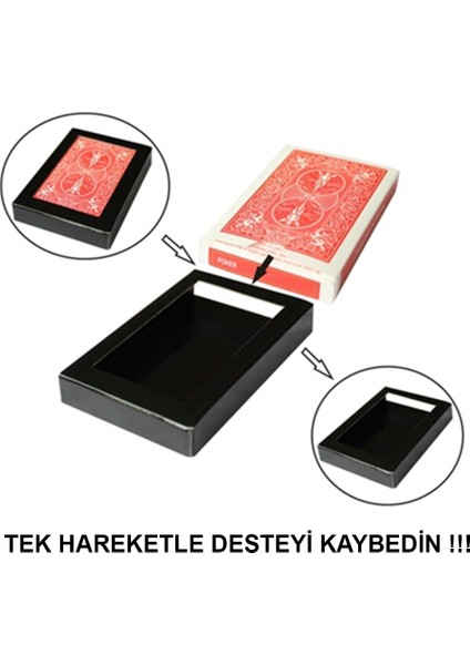 Sihirli Kaybolan Deste Oyun Kağıdı Ilizyon Oyunu Kaybolan Kart (5060)