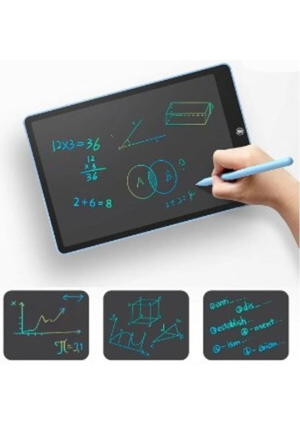 Writing Tablet 12 Inç LCD Dijital Kalemli Çizim Yazı Tahtası Grafik Not Yazma Eğitim Tableti CK97