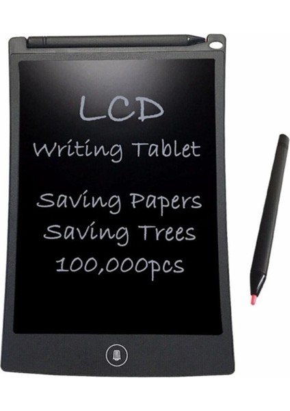 Tablet LCD 8.5inç Dijital Kalemli Çizim Yazı Tahtası Grafik Not Yazma Eğitim Tableti