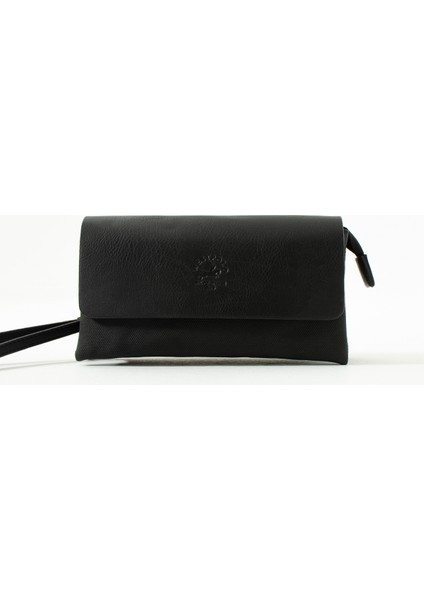West Polo 5008 Kanvas El Çantası El Portföyü Clutch Çanta