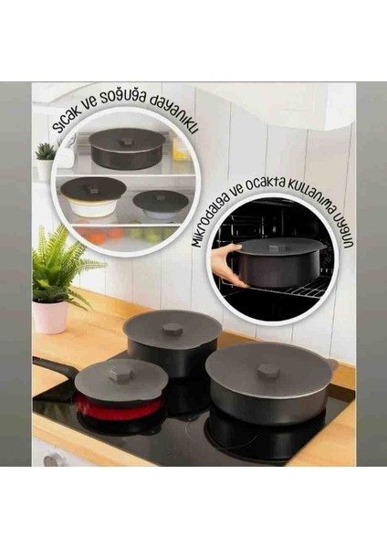 Silikon Vakumlu Kapak