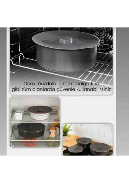 Silikon Vakumlu Kapak