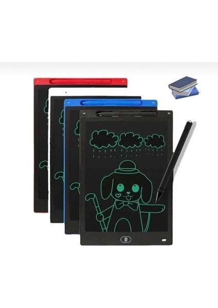 Tablet LCD 8.5 Inç Dijital Kalemli Çizim Tahtası Grafik Not Yazma Eğitim Tableti Çocuk