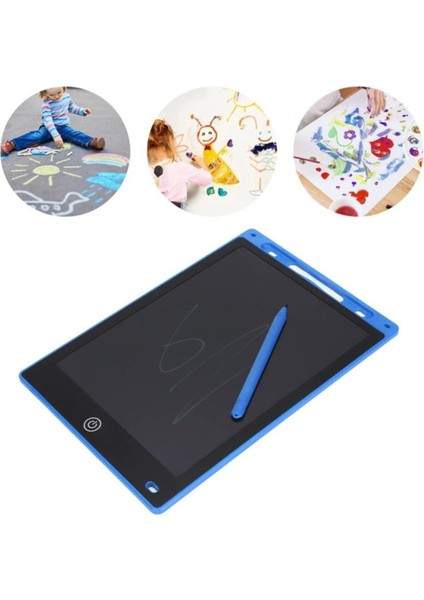 Dijital Kalemli Yazı Tahtası Resim Not Çizimler Hafif Ince Tasarımlı Writing Tablet LCD 8.5 Inç