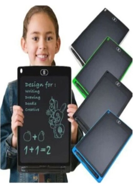 LCD Çocuk Çizim Eğitim Tableti 8,5 Inç