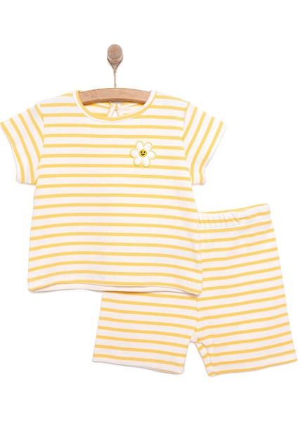 Sun Flower Kız Tshirt-Şort Kız Bebek