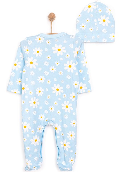 Yenidoğan Çiçek Baskılı Kız Tulum-Şapka Kız Bebek fiyatları