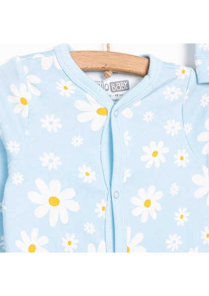 Yenidoğan Çiçek Baskılı Kız Tulum-Şapka Kız Bebek modelleri