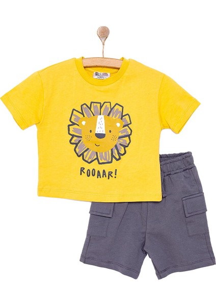 Safari Line Erkek Tshirt-Şort Erkek Bebek