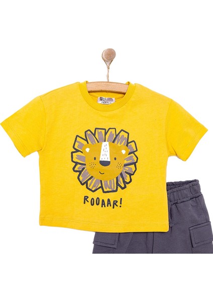 Safari Line Erkek Tshirt-Şort Erkek Bebek