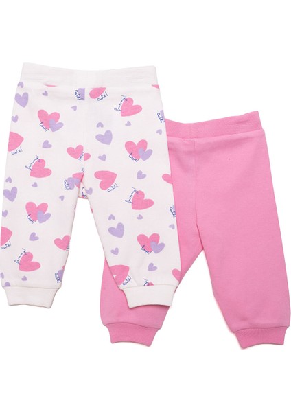Basic Kız Kalp Desenli 2li Patiksiz Alt Kız Bebek fiyatları