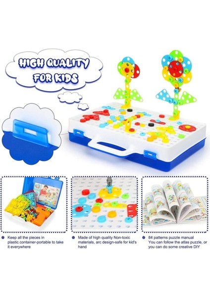 Sfeyx Matkaplı 3D Yaratıcı Tamir Seti Puzzle Eğitici News Sfey 997516 modelleri