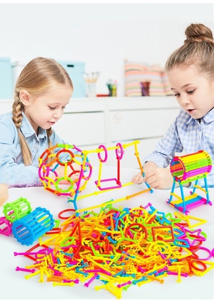Oyuncak Geometrik Çubuklar 120 Parça Bloklar Yapboz Puzzle Zeka Renk Algı Gelişim Eğitici Oyuncak modelleri