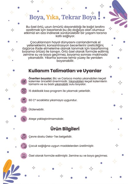 Boyama Örtüsü Yıkanabilir Ingilizce Öğretici Eğitici Oyuncak Sıvı Geçirmez Büyük Boy 95X150CM fırsatları