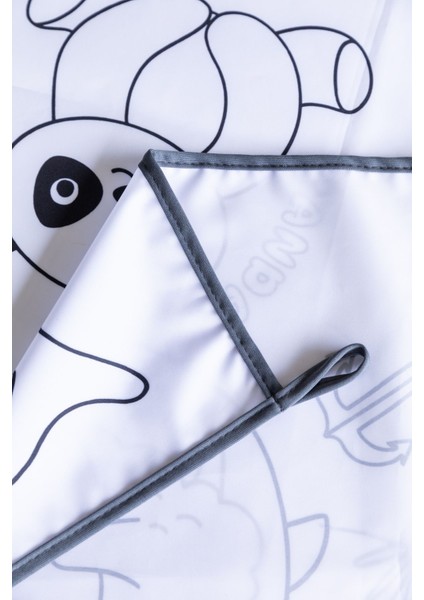 Boyama Örtüsü Yıkanabilir Ingilizce Öğretici Eğitici Oyuncak Sıvı Geçirmez Büyük Boy 95X150CM indirimleri