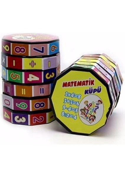 Karne Hediyesi 10 Adet Matematik Işlem Küpü Eğitici Zeka Küpü Hediye Paketleri ile Birlikte modelleri