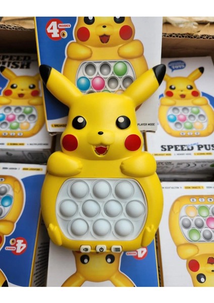 Pilli Stitch Popit Işıklı Sesli